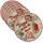Mambocat Pizzateller Charme Red 33 cm 6er Set