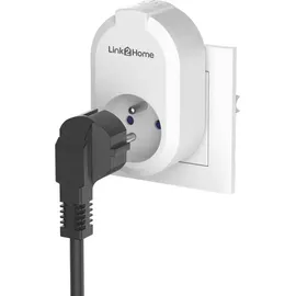 LINK2HOME Smart-Home-Steckdose 2 St. Weiß