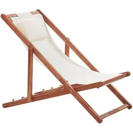 Beliani Avellino Klappstuhl 54 x 70 x 0 cm Dunkelbraun