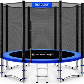 monzana Trampolin 305 cm inkl. Sicherheitsnetz Blau