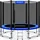 monzana Trampolin 305 cm inkl. Sicherheitsnetz Blau