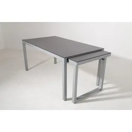 Gardissimo Faro Ausziehtisch 160-260 x 90 x 76 cm Silber