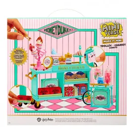 MGA Entertainment MGA's Miniverse Make It Mini Harry Potter Honeydukes Trolley- Mini-Sammlerstücke, 50+ Teile, Kunstharz-Bastelspiel, Nachgebildete Lebensmittel, Für Sammler - Kinder ab 8, Nicht ESSBAR