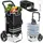 Tectake Einkaufsroller 3-in-1 Schwarz 46,00 cm x 100,50 cm