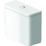 Duravit Qatego Spülkasten 0947102085 40x18cm, 4,5/3 l, Anschluss unten links, weiß Hochglanz HygieneGlaze