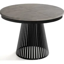 WFL GROUP Naro Ø 120 cm dunkelgrau