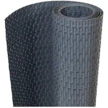 vidaXL Balkonverkleidung 300 x 90 cm Anthrazit Rattan