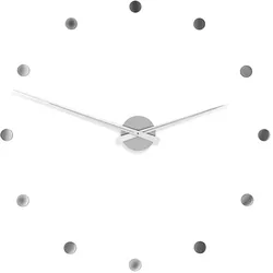 Radius Design - Flexible Wanduhr, Edelstahl