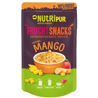 NutriPur gefriergetrocknete Früchte, Mango 100 g Früchte