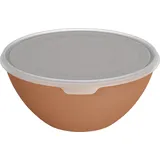 Rotho Schüssel + Deckel Caruba 8 L coral clay