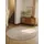vikosa Noemi beige, H:10mm Ø:200cm, Viskose, Teppiche, Teppich, Dezenter Glanz, Weich, Seidenoptik, Viskose, Wohnzimmer, Schlafzimmer