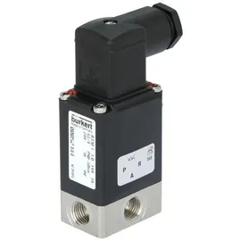 Bürkert Direktgesteuertes Ventil 124933 0330 24 V/AC G 1/4 Muffe Nennweite (Details) 2mm 1St.