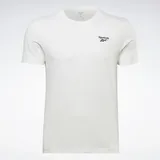 Reebok Herren Ri Left Chest Logo Tee Tshirt, Weiß, S EU