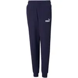 Puma Essentials Logo Fleece-Jogginghose Jungen peacoat 140