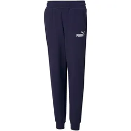 Puma Essentials Logo Fleece-Jogginghose Jungen peacoat 140