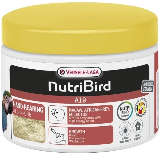 VERSELE LAGA NutriBird A19 250 g – Futter für die Aufzucht von Küken (19 % Protein)