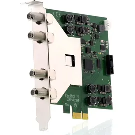 Digital Devices Max S8X TV Karte PCIe, Quad/Octo DVB-S2/DVB-S2X Full Spectrum Sat>IP Server