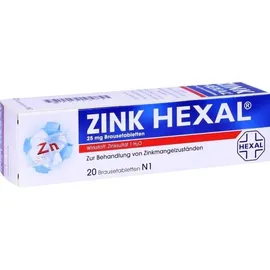 Hexal Zink Brausetabletten 20 St.