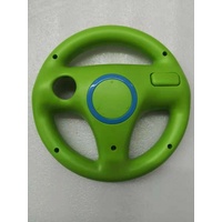 2x Nintendo Wii Lenkrad SET Grün Green Mario Kart Controller Zubehör Wheel