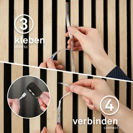 Briloner LED-Stripe Pimp your Panel 2029487 3000K 2,6 m