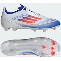 Adidas F50 League FG/MG Fußballschuh WEISS|zinnoberrot|BLAU 36 2/3