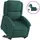 vidaXL Relaxsessel mit Aufstehhilfe Elektrisch 86,5 x 99,5 x 0 cm Dunkelgrün