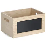 Zeller Allzweckkiste 28 x 24 x 14,5 cm 15-tlg. braun