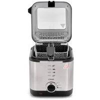 LIVOO Fritteuse 1,5 l grau
