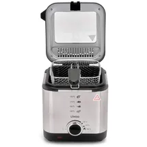 LIVOO Fritteuse 1,5 l grau