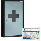 First-Aid-Only FIRST AID ONLY Medizinschrank DIN 13157 schwarz