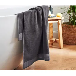 Tchibo - Premium-Badetuch - grau