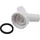 SANITOP-WINGENROTH Doppelschlauchtülle 30,3 mm (G 1) x Ø 20 mm Weiß