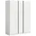 xonox.home Kleiderschrank Oakland 130 x 183 x 53 cm Weiß