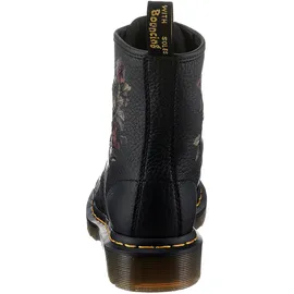 Dr. Martens 1460 Decayed Roses Classic Tumbled Nappa Boots, Plateau Schuh, Boots mit Blockabsatz