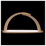 Seiffener Volkskunst LED Lichterbogen Schwibbogen 42 x 21 cm