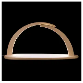 Seiffener Volkskunst LED Lichterbogen Schwibbogen 42 x 21 cm