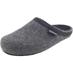 127 Unisex Wollfilz-Pantoffeln, Grau (Grey)