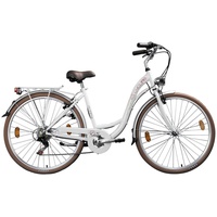 KS-CYCLING Eden 28 Zoll RH 48 cm 6-Gang Damen weiß