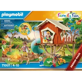 Playmobil Family Fun Abenteuer-Baumhaus mit Rutsche 71001