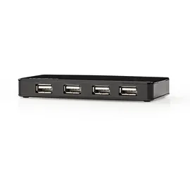 Nedis USB-Hub 7-Port port(s) USB 2.0 Netzstromversorgung / - Stromversorgung über USB