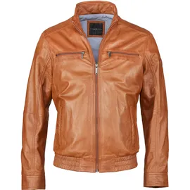Bugatti BUSASCHA Lederjacke Cognac 52