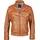 Bugatti BUSASCHA Lederjacke Cognac 52