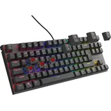 GENESIS Thor 303 TKL US Beleuchtung RGB Mechanisch RED Switch Hot Swap