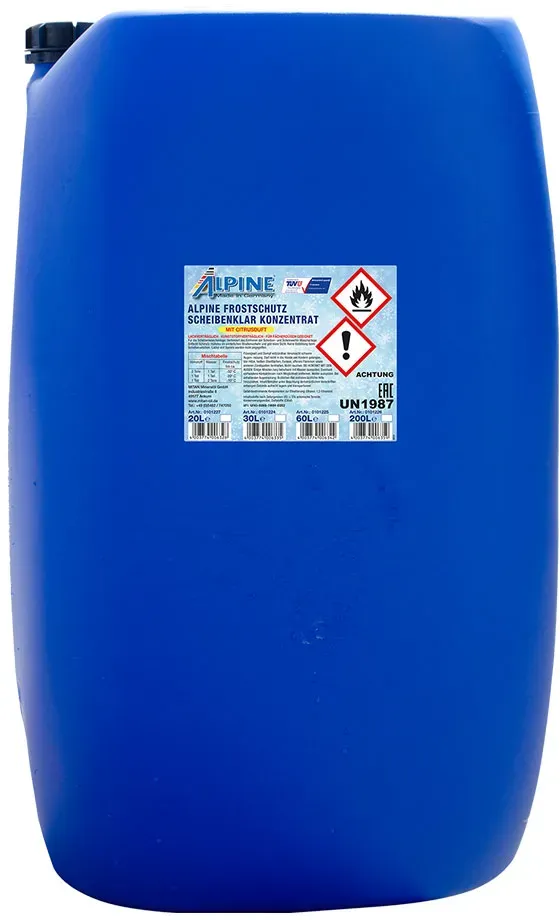 Alpine SF Scheibenklar -60°C Konzentrat 60 Ltr. Fass