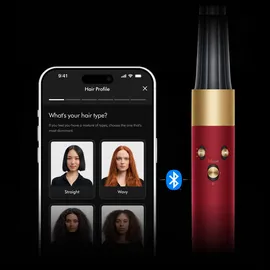 Dyson  Airwrap i.d. Straight + Wavy Red Velvet/Gold