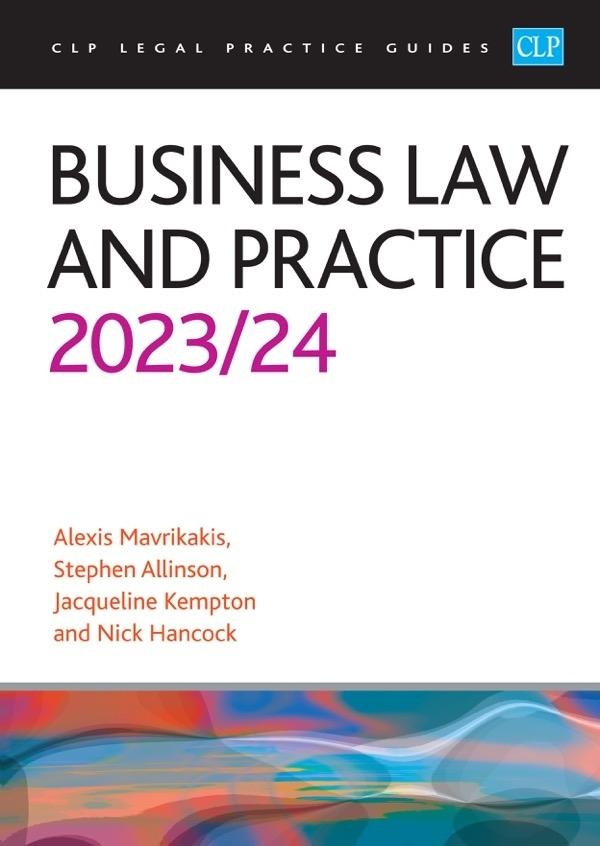Business Law and Practice 2023/2024: eBook von Mavrikakis