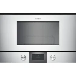 Gaggenau BMP224130, Serie 200, Mikrowelle, Türanschlag: rechts, Gaggenau Silber