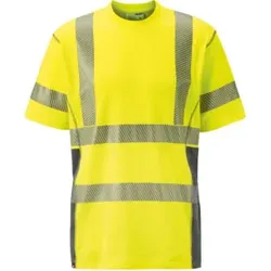 Holex Warnschutz T-Shirt, gelb, Unisex-Größe: 3XL