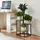 [en.casa] Blumentreppe Ameland 60 x 30 cm Schwarz