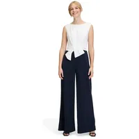 Vera Mont Jumpsuit (1-tlg) Drapiert/gerafft blau 42